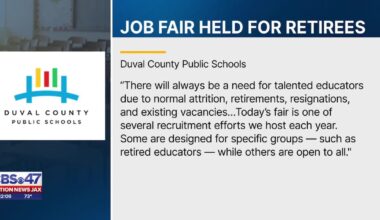 Duval County Public Schools hosts career fair exclusively for retired educators – Action News Jax