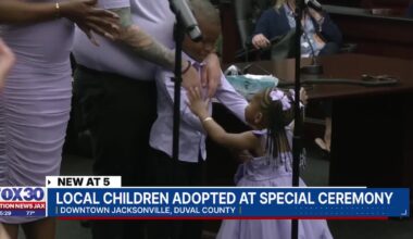 Duval County Courthouse holds special ceremony for adoption month – Action News Jax