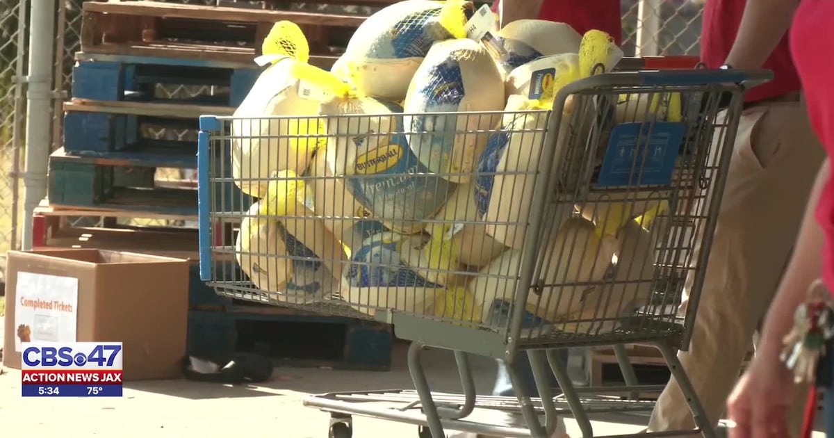 500 families receive food for Thanksgiving, thanks to The Salvation Army of Northeast Florida – Action News Jax