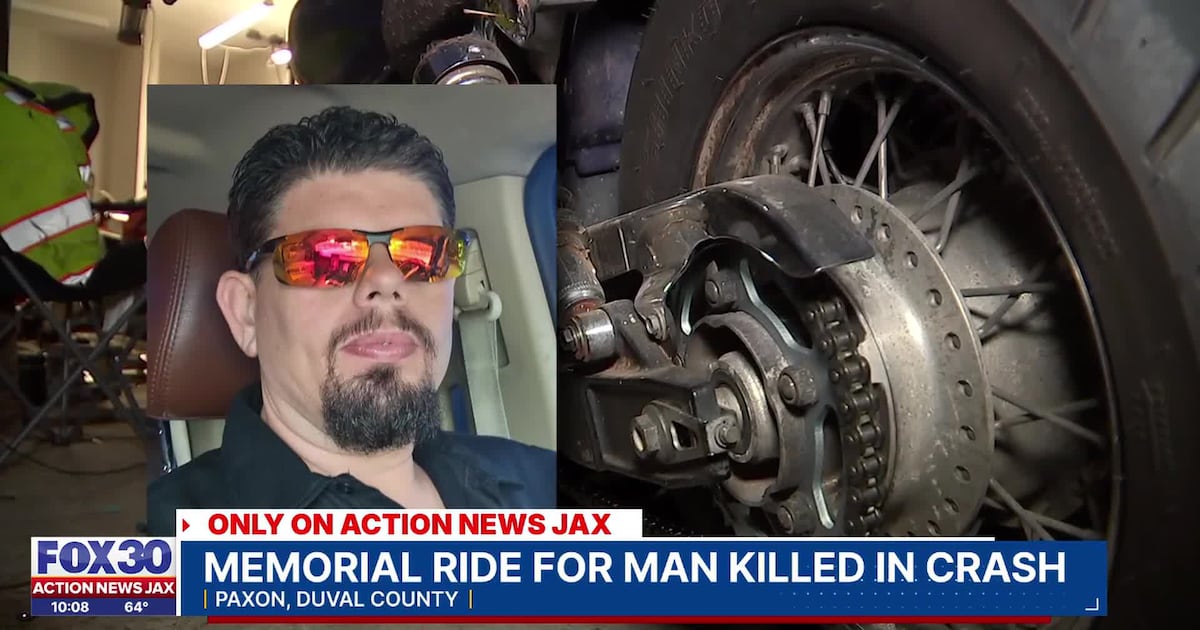 Friends identify Jacksonville man killed in motorcycle crash – Action News Jax