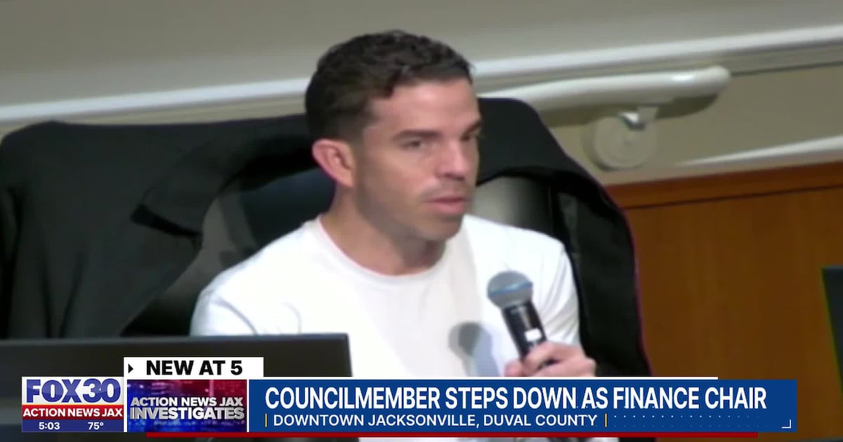 Councilman Raul Arias’ decision to step down as Finance Chair made to shift focus back to district – Action News Jax