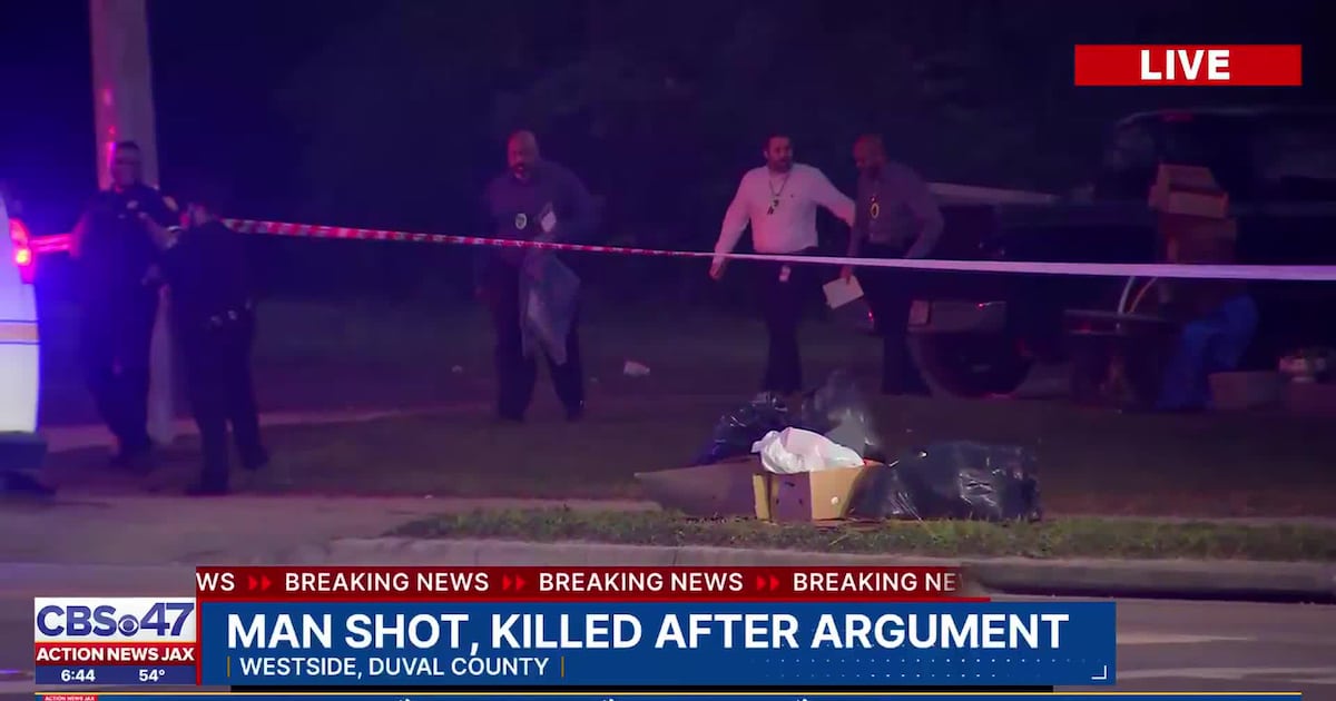Man shot to death during argument at Jacksonville home – Action News Jax