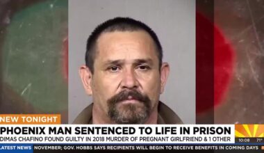 Phoenix man sentenced for murdering pregnant girlfriend, her roommate