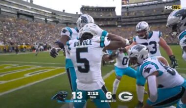 When is a TD celebration too sexy?