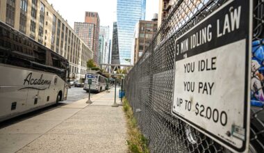 West Side residents steamed over Academy buses idling-exemption bid