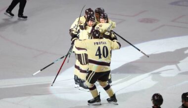 Ilya Protas scores goal in all three games of weekend three-in-three, now leads the Hershey Bears in points
