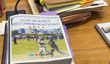 A bound copy of Mayor Johnson