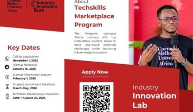 Call For Applications: CMU-Africa TechSkills Marketplace 2026 For MSMEs and