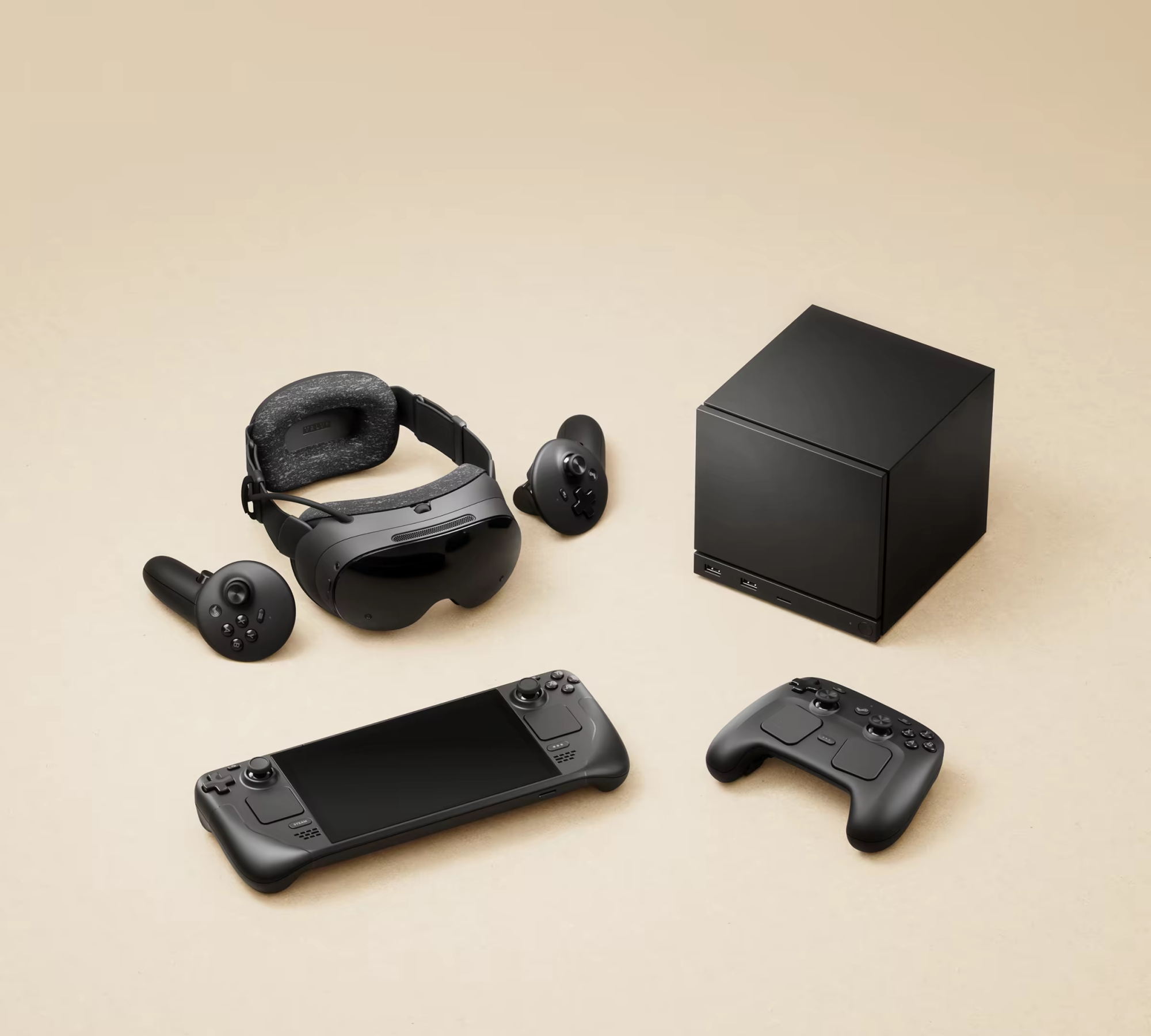 steam machine, steam frame, steam deck, and steam controller