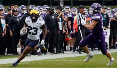 Michigan Football injury updates on RBs Jordan Marshall, Justice Haynes