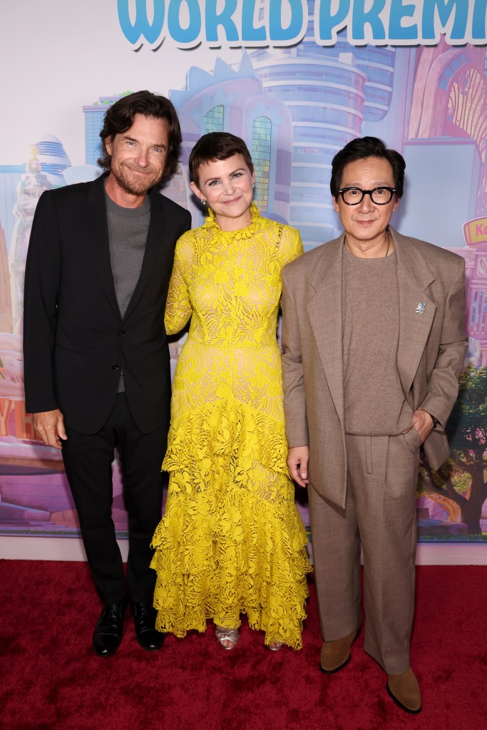 Jason Bateman, Ginnifer Goodwin and Ke Huy Quan attend the "Zootopia 2" premiere