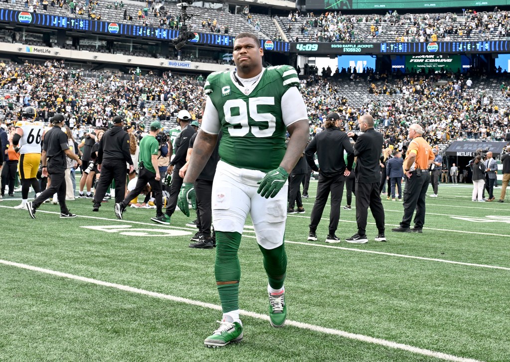 Quinnen Williams was traded to the Cowboys by the Jets ahead of the 2025 NFL trade deadline.