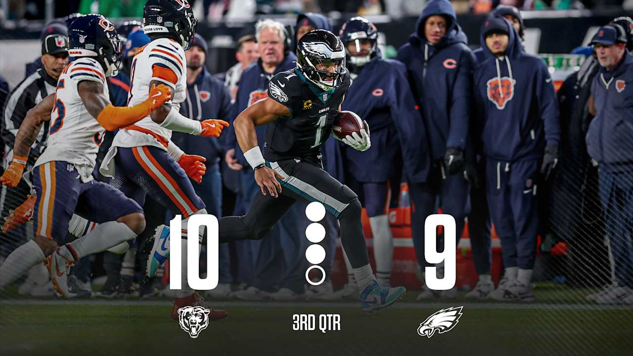 Bears vs. Eagles Live Updates | Black Friday - Philadelphia Eagles