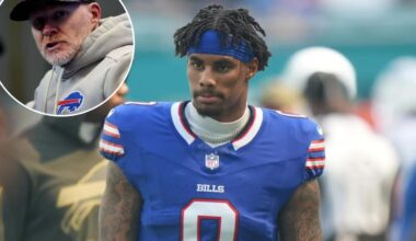 Keon Coleman expected to be benched again by Bills for 'TNF'