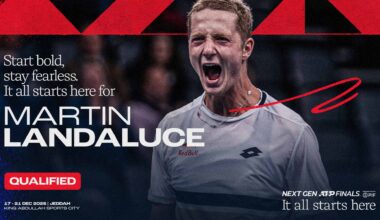 Martin Landaluce is in! Spaniard qualifies for Next Gen ATP Finals presented by PIF | ATP Tour
