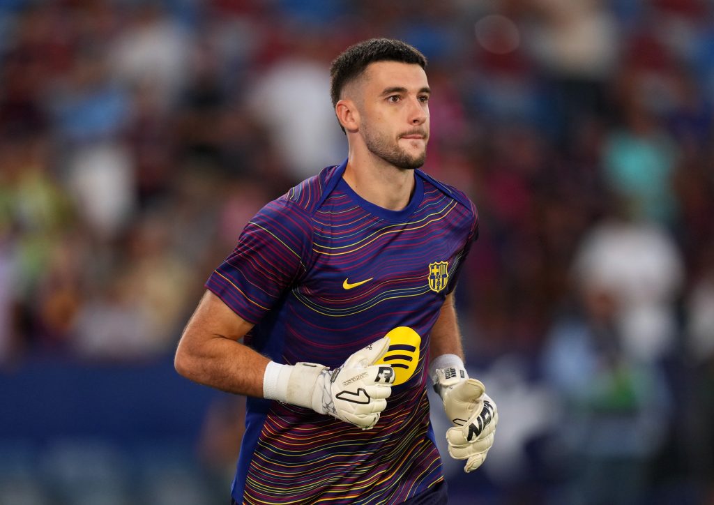 Joan Garcia of FC Barcelona