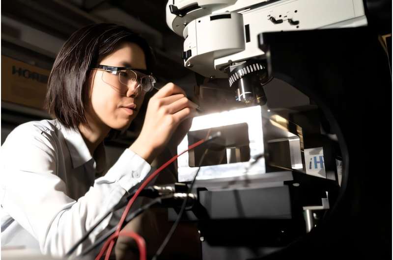 Light can reshape atom-thin semiconductors for next-generation optical devices