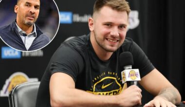 Luka Doncic raves about Mavericks fans when asked about Nico Harrison’s firing