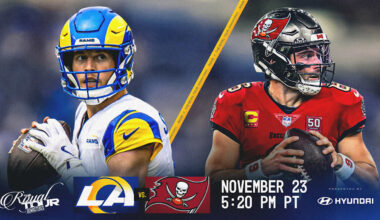 Los Angeles Rams vs. Tampa Bay Buccaneers at SoFi Stadium