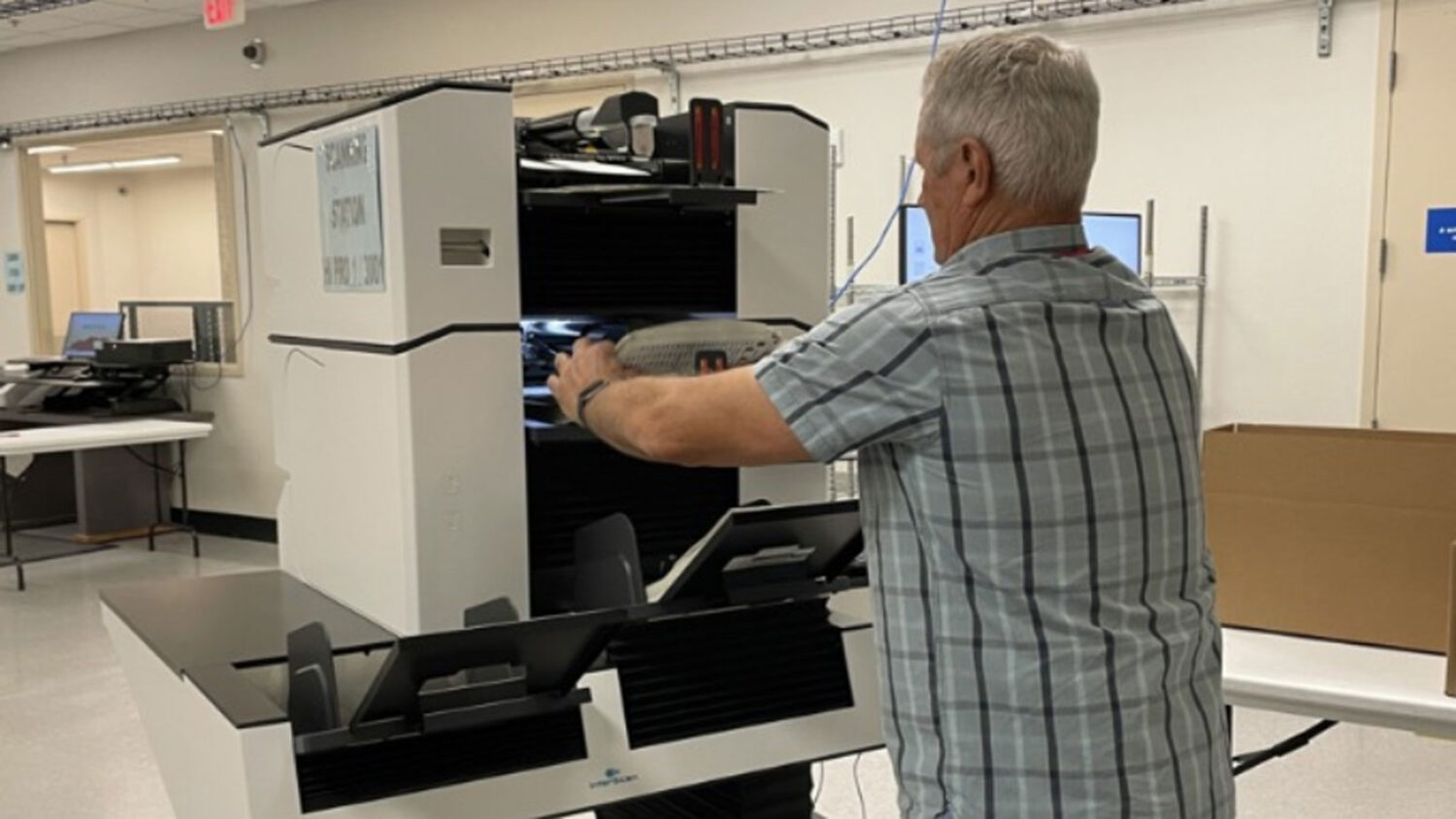 A judge rejected a request from the Maricopa County recorder to stop an election system audit autho...