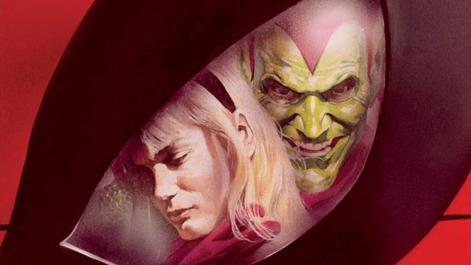 Marvels #4 Cover showing Green Goblin holding Gwen Stacy