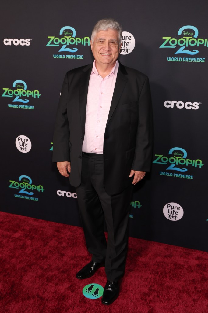 Maurice LaMarche attends the "Zootopia 2" premiere
