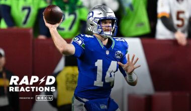 Sam Darnold & Seahawks Offense Dominate In Sunday Night Win At Washington