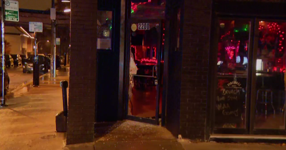 Burglars smash their way into bar in Chicago's Logan Square community