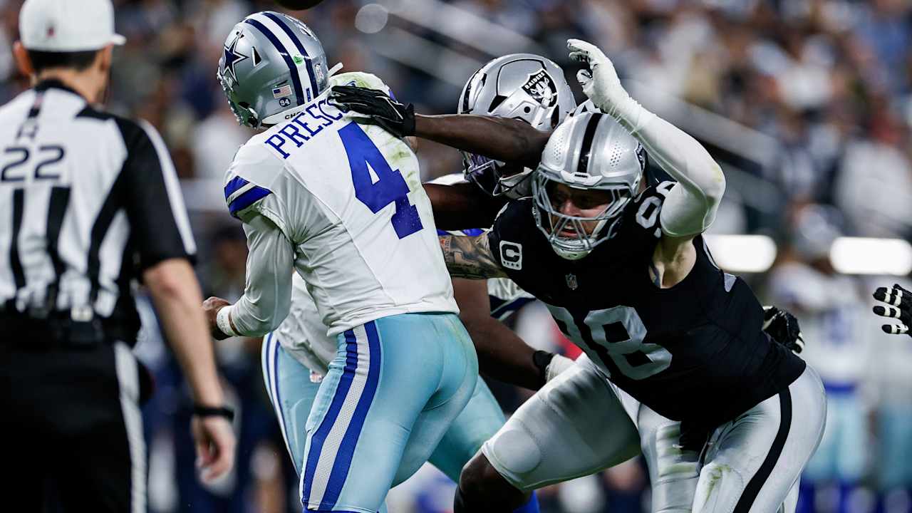 Raiders shine early, fade fast in primetime loss to Dallas Cowboys