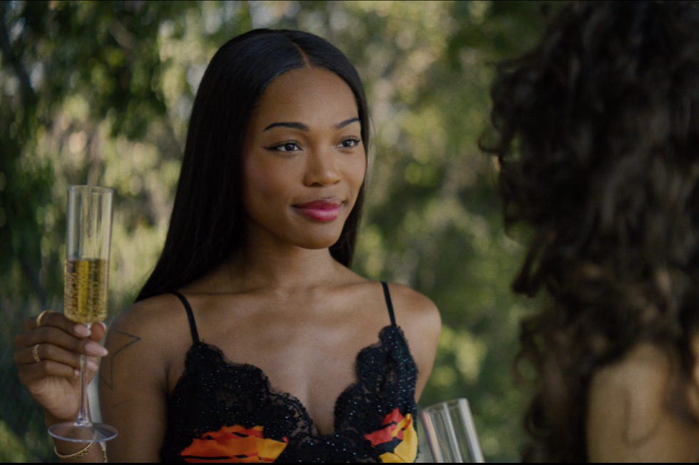 quen blackwell as herself in a still from i love la episode 4