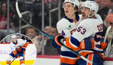 Islanders demolish Red Wings to close out dominant road trip in style