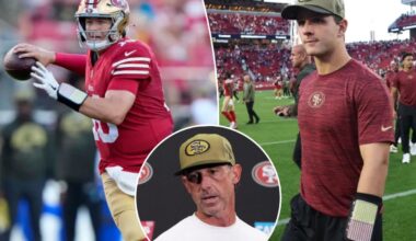 Kyle Shanahan gives definitive answer on Mac Jones-Brock Purdy controversy