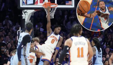 Surging Knicks dismantle Grizzlies to extend win streak to five games