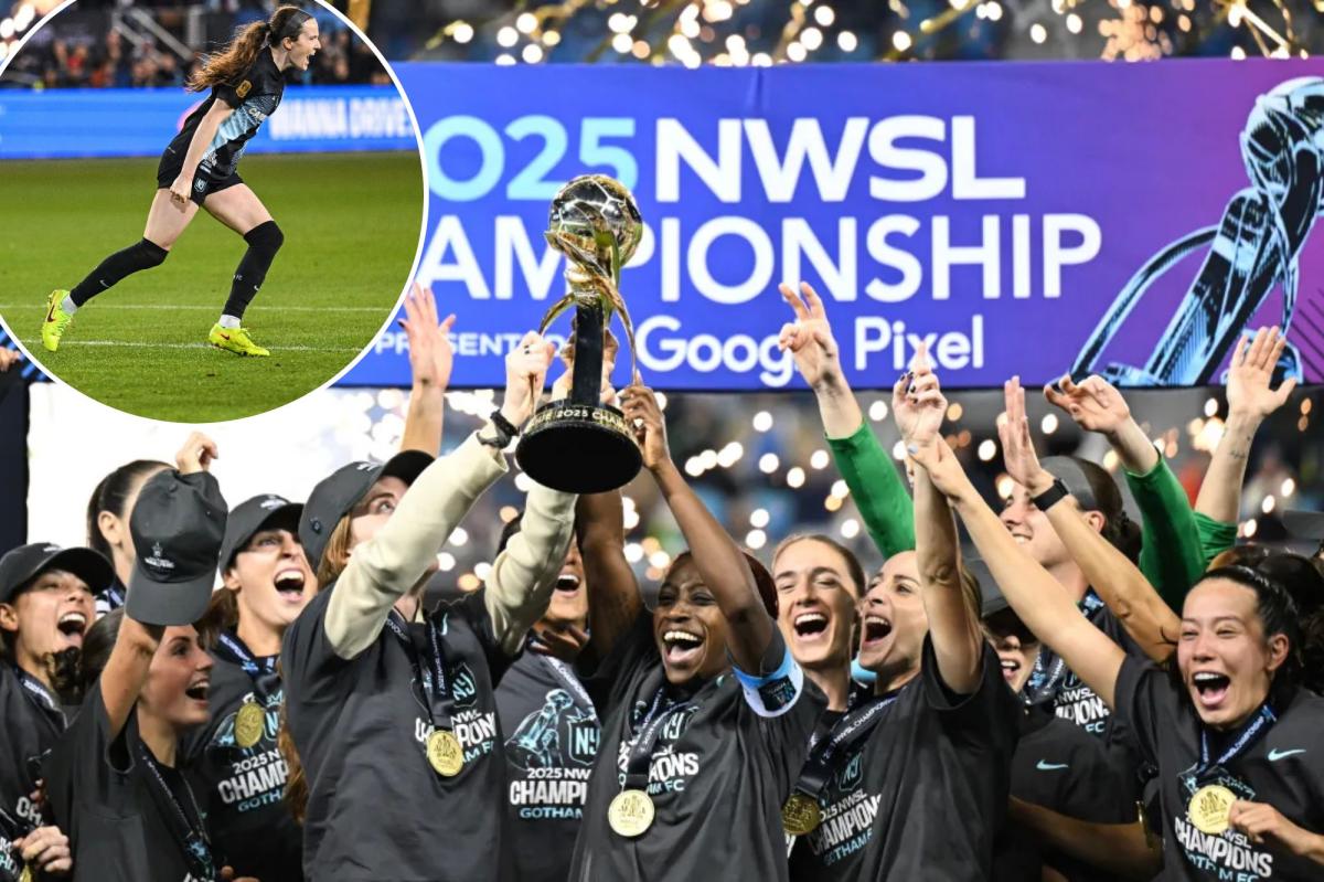 Gotham FC capture second NWSL title in three years
