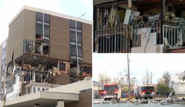 Ohio apartment explosion injures several people at Phoeniz House in Austintown