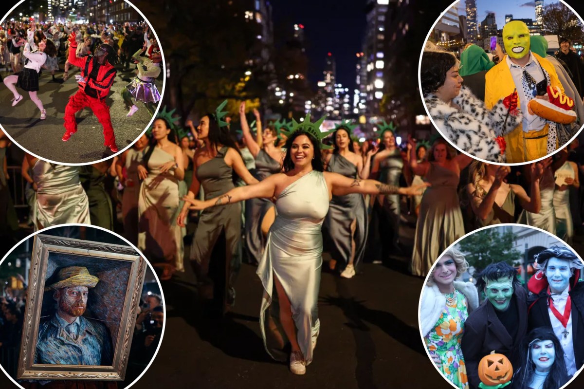 Revelers go wild in elaborate costumes