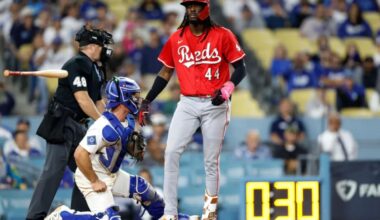 Reds president reveals Elly De La Cruz played through partially torn quad