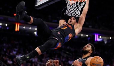 Josh Hart delivers histpric Knicks performance in win