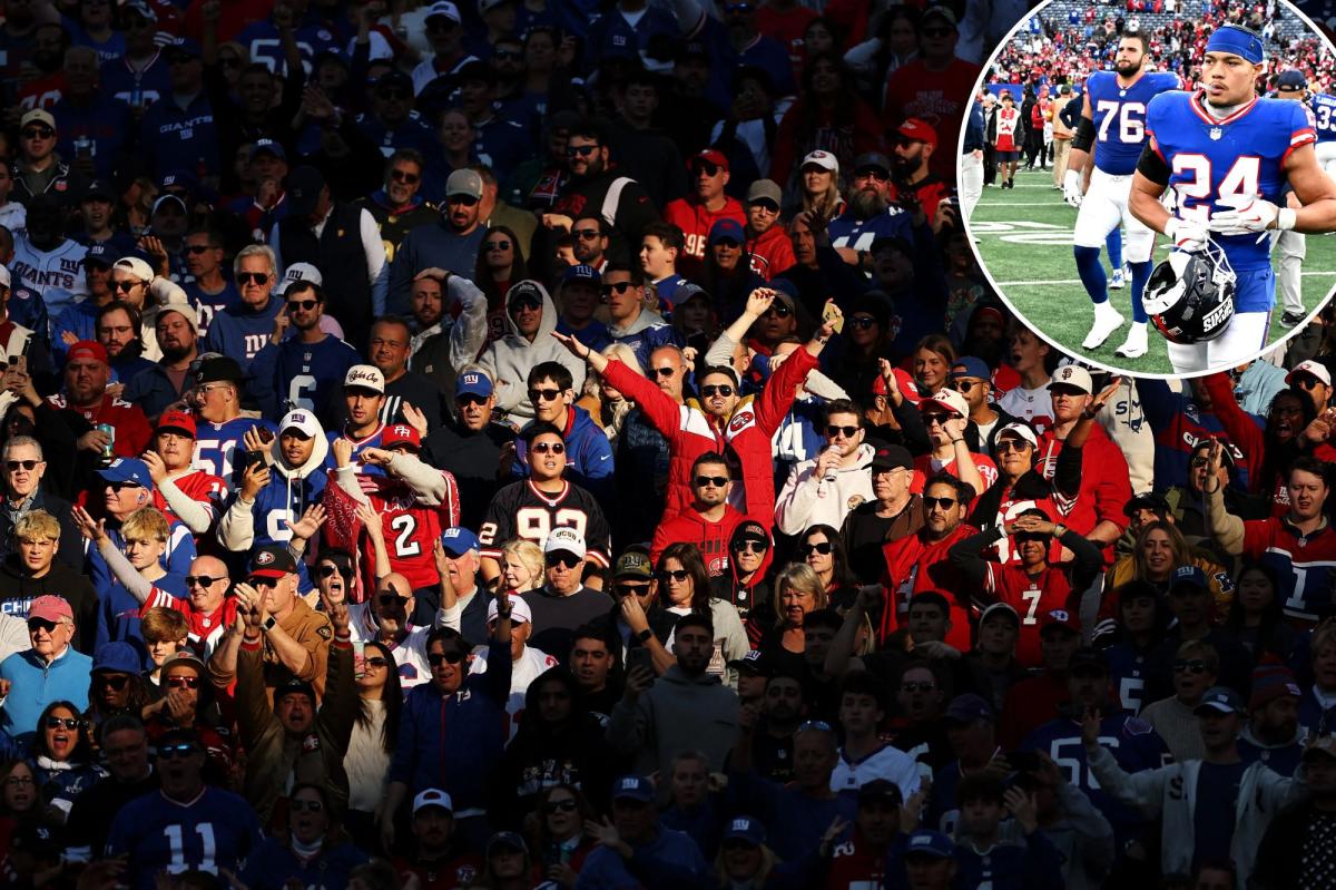 Giants 'embarrassed' by 49ers fans' MetLife Stadium takeover