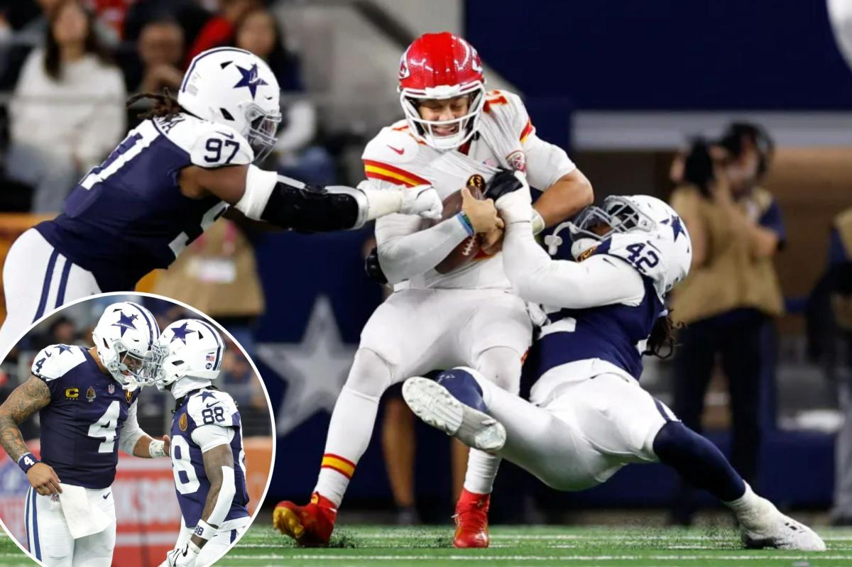 Chiefs' playoff hopes in jeopardy after Thanksgiving loss to Cowboys