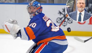 Islanders' Ilya Sorokin goes to Patrick Roy for goalie advice