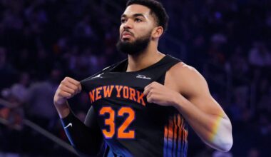 Plenty of hot and cold in Karl-Anthony Towns' new Knicks role