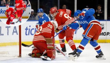 Rangers waste throwback Jonathan Quick performance in loss to Red Wings