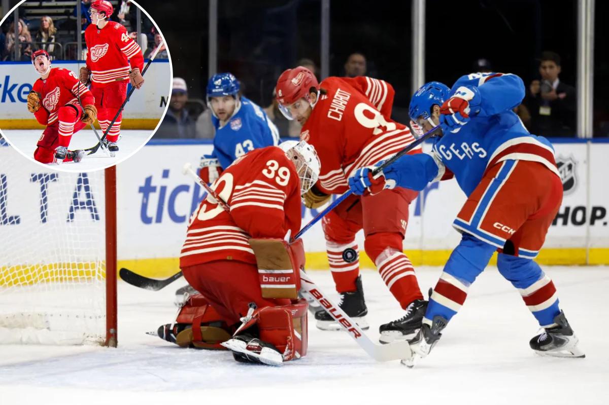 Rangers waste throwback Jonathan Quick performance in loss to Red Wings
