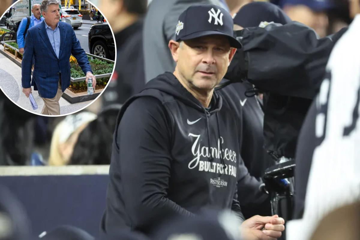 Hal Steinbrenner 'can't pin' Yankees' ALDS exit on Aaron Boone