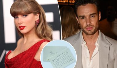 Taylor Swift live updates: Read her sweet, handwritten letter to Liam Payne before his death - Page Six