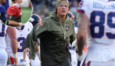 Jaxson Dart will miss another Giants game with concussion