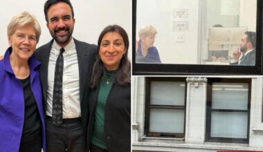 NYC Mayor-elect Zohran Mamdani meets with Elizabeth Warren