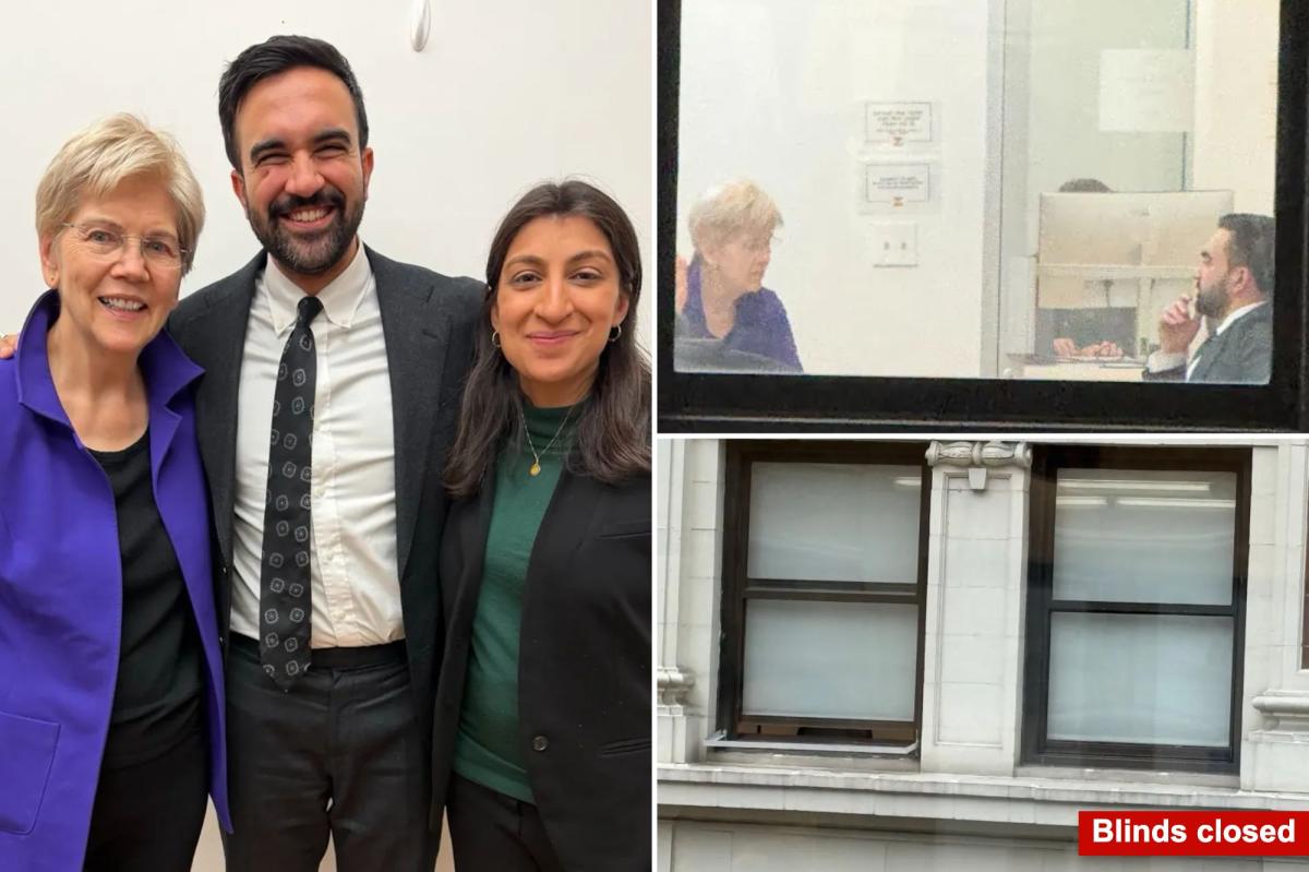 NYC Mayor-elect Zohran Mamdani meets with Elizabeth Warren