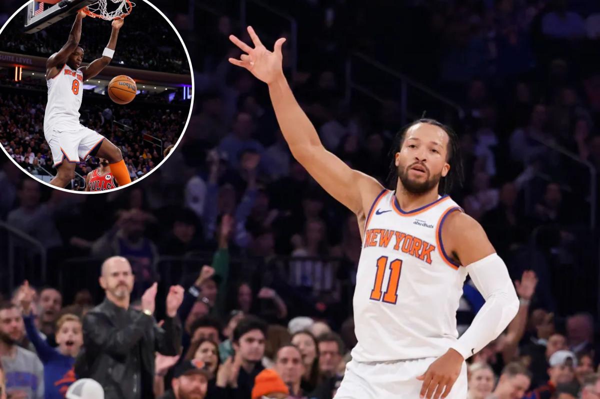 Jalen Brunson silences early Knicks concerns in win over Bulls